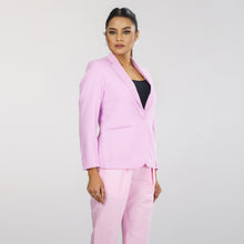 Load image into Gallery viewer, Women’s Baby Pink Slim Fit Blazer
