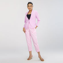 Load image into Gallery viewer, Women’s Baby Pink Slim Fit Blazer
