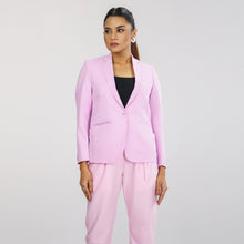 Load image into Gallery viewer, Women’s Baby Pink Slim Fit Blazer
