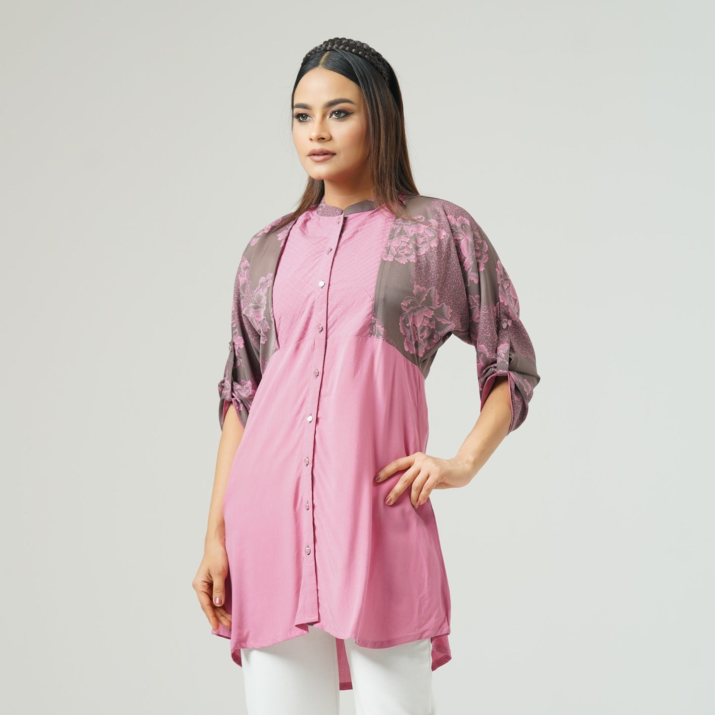 Womens Onion Pink Kurti