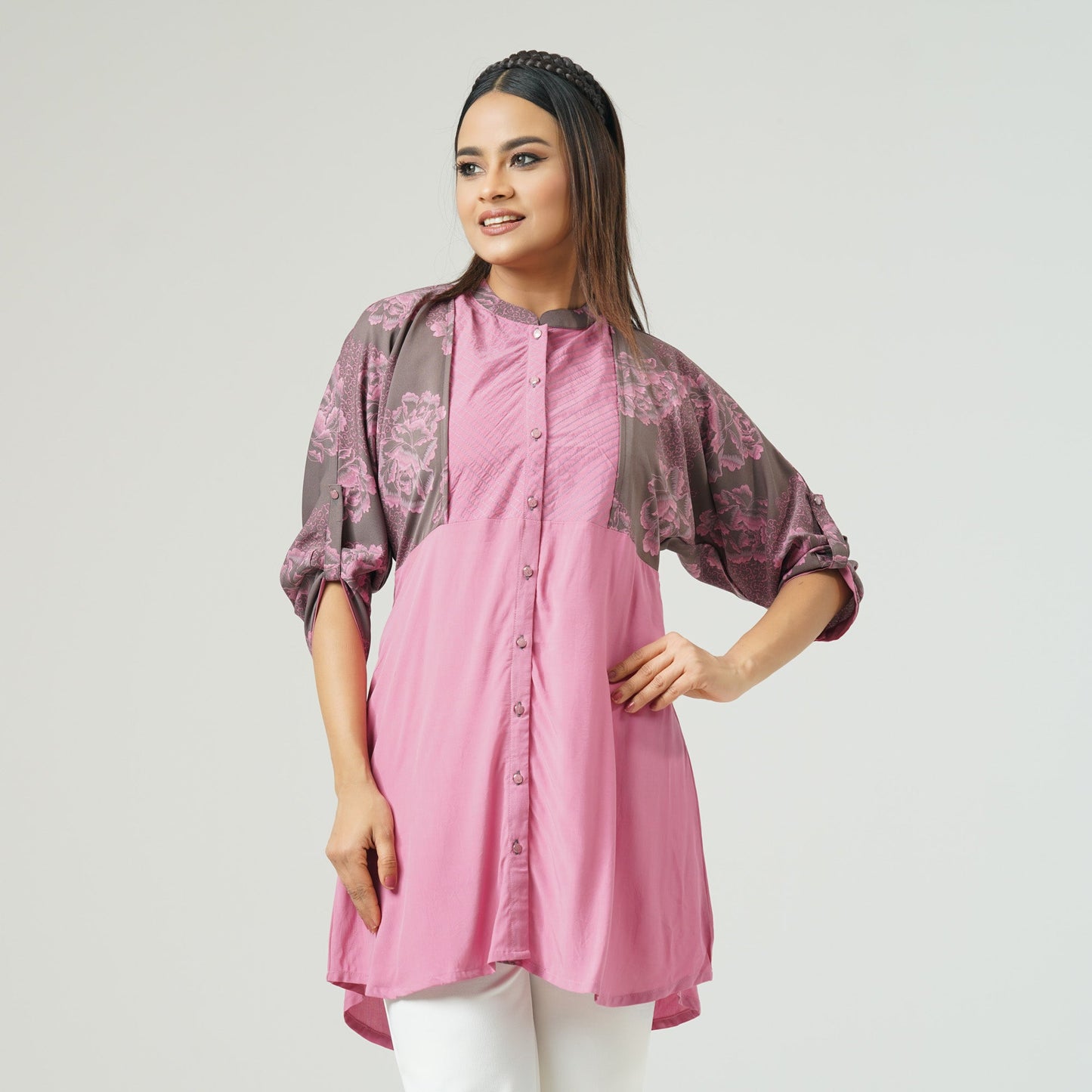 Womens Onion Pink Kurti