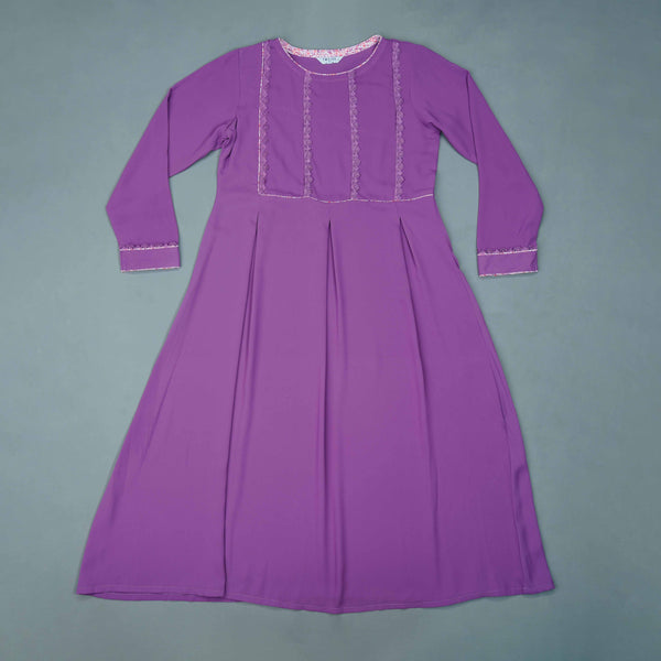 LADIES KURTI- PURPLE