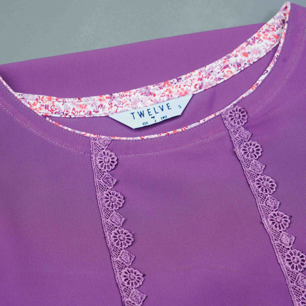 LADIES KURTI- PURPLE