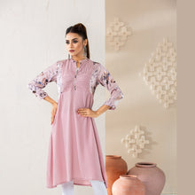 Load image into Gallery viewer, ETHNIC KURTI-LIGHT PINK
