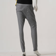 Load image into Gallery viewer, LADIES CHINO PANT-WHITE / BLACK CHECK
