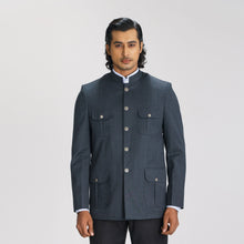 Load image into Gallery viewer, Mens Charcoal Prince Coat
