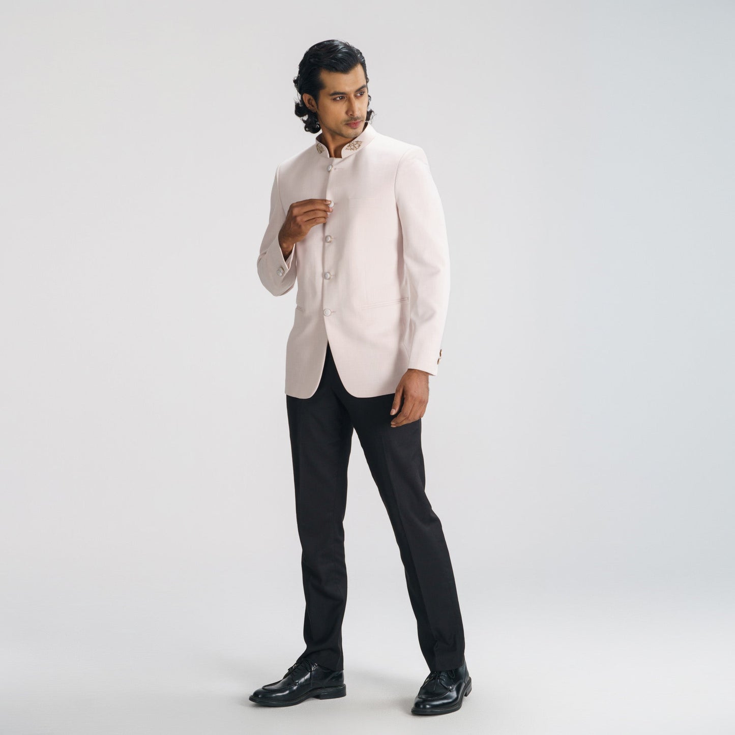 Mens Peach Puff Prince Coat