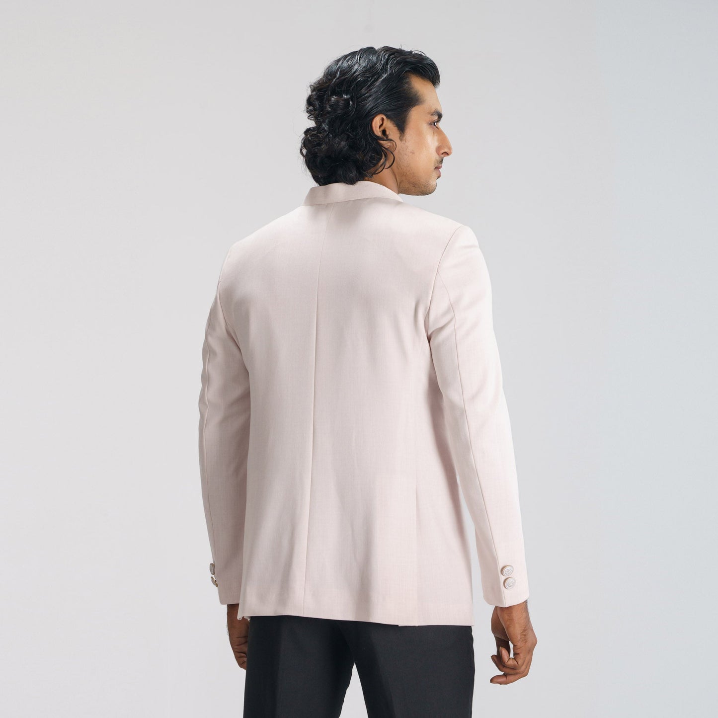 Mens Peach Puff Prince Coat