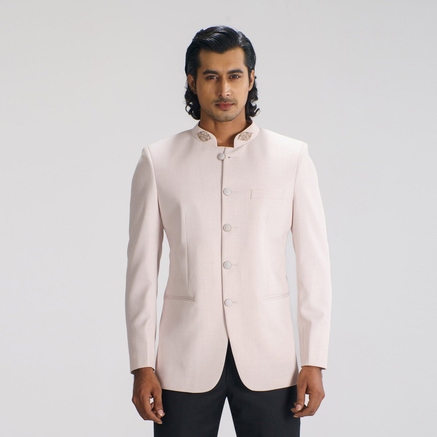 Mens Peach Puff Prince Coat