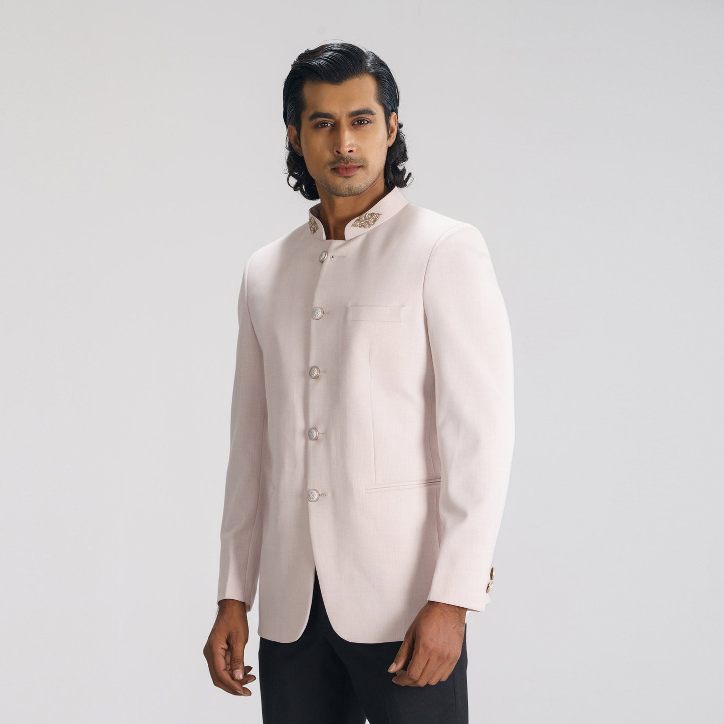 Mens Peach Puff Prince Coat