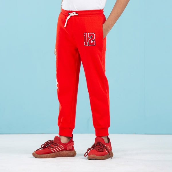 BOYS JOGGERS- RED