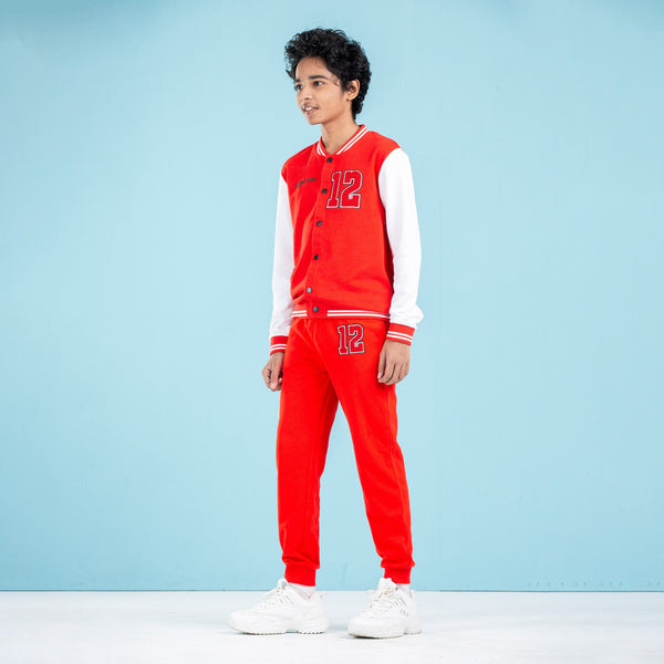 BOYS SWEATSHIRT- RED