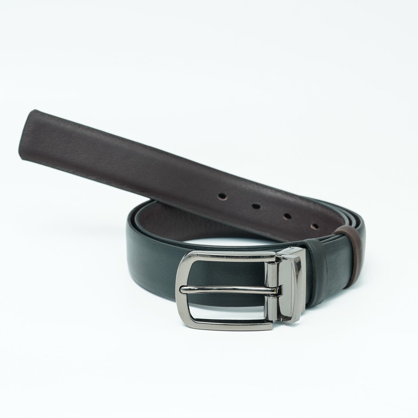 Menâ€™s Black & Brown Belt