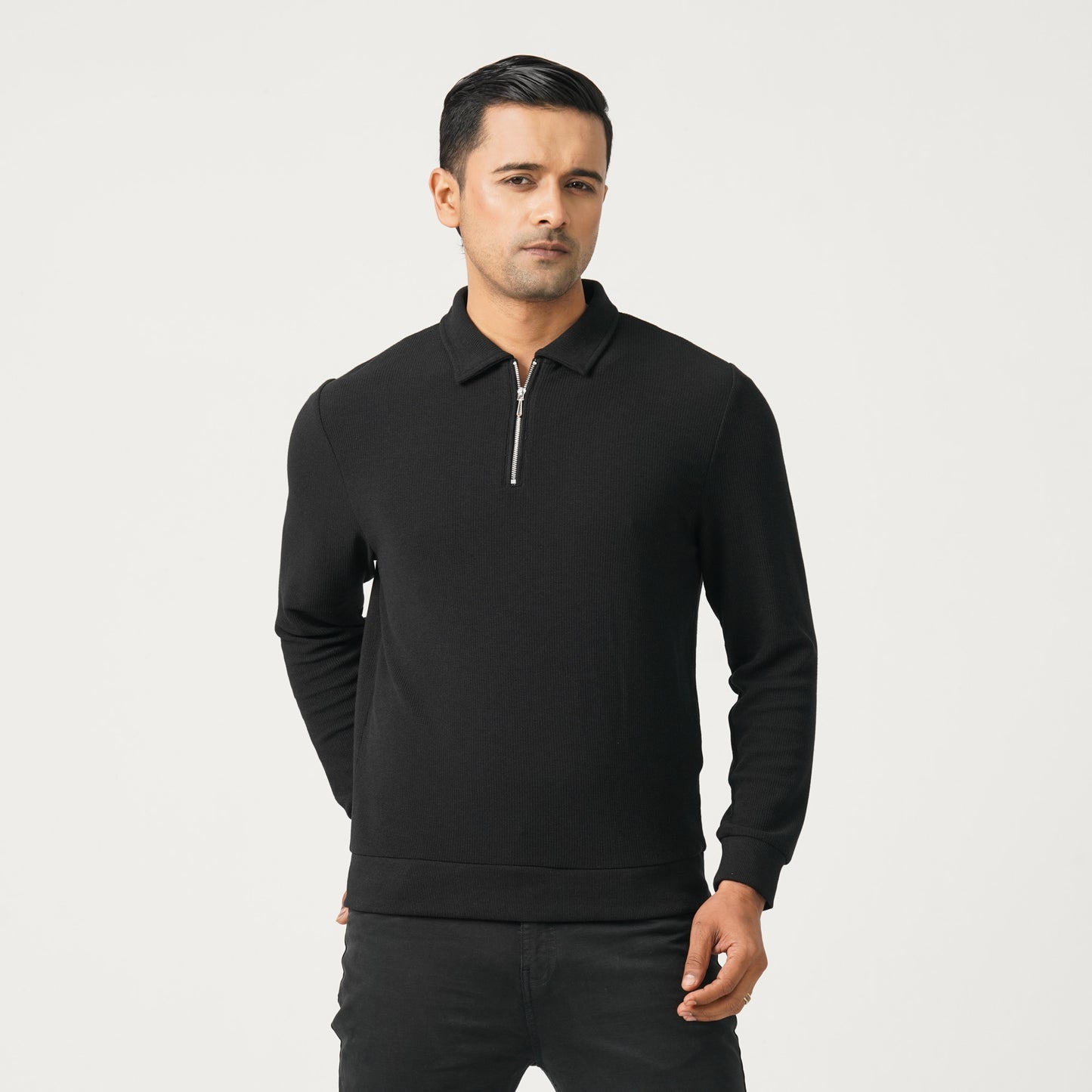 Mens Balck Polo Shirt