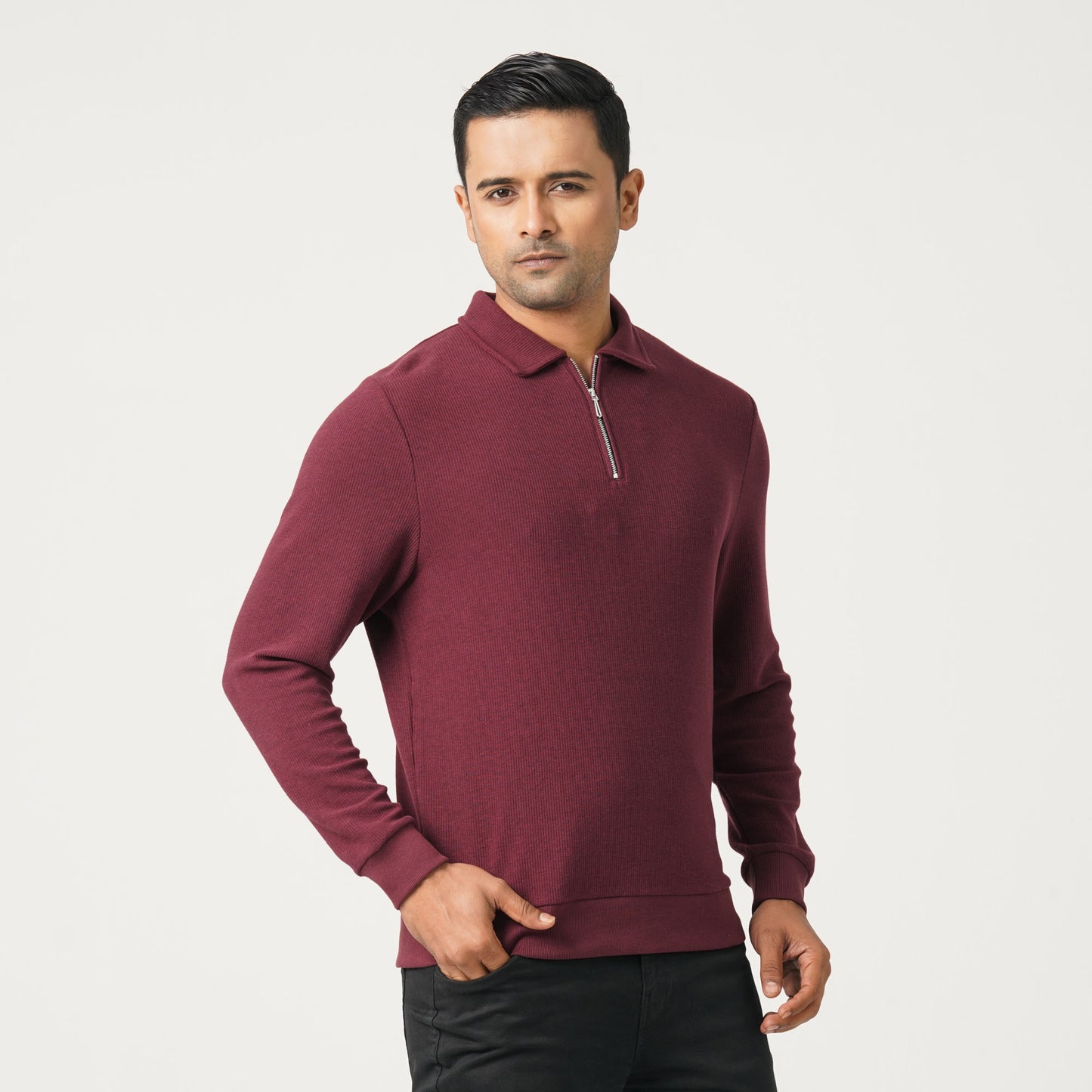 Mens Maroon Polo Shirt