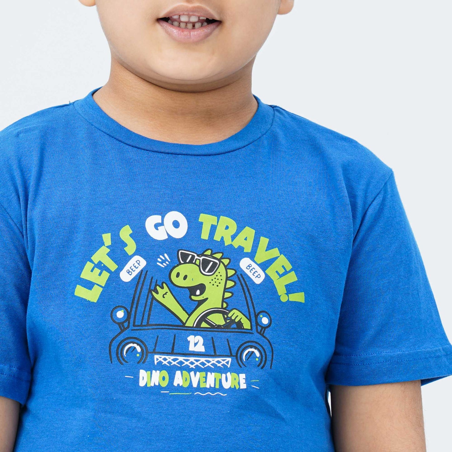 Baby Boy's Cotton Blue T-Shirt