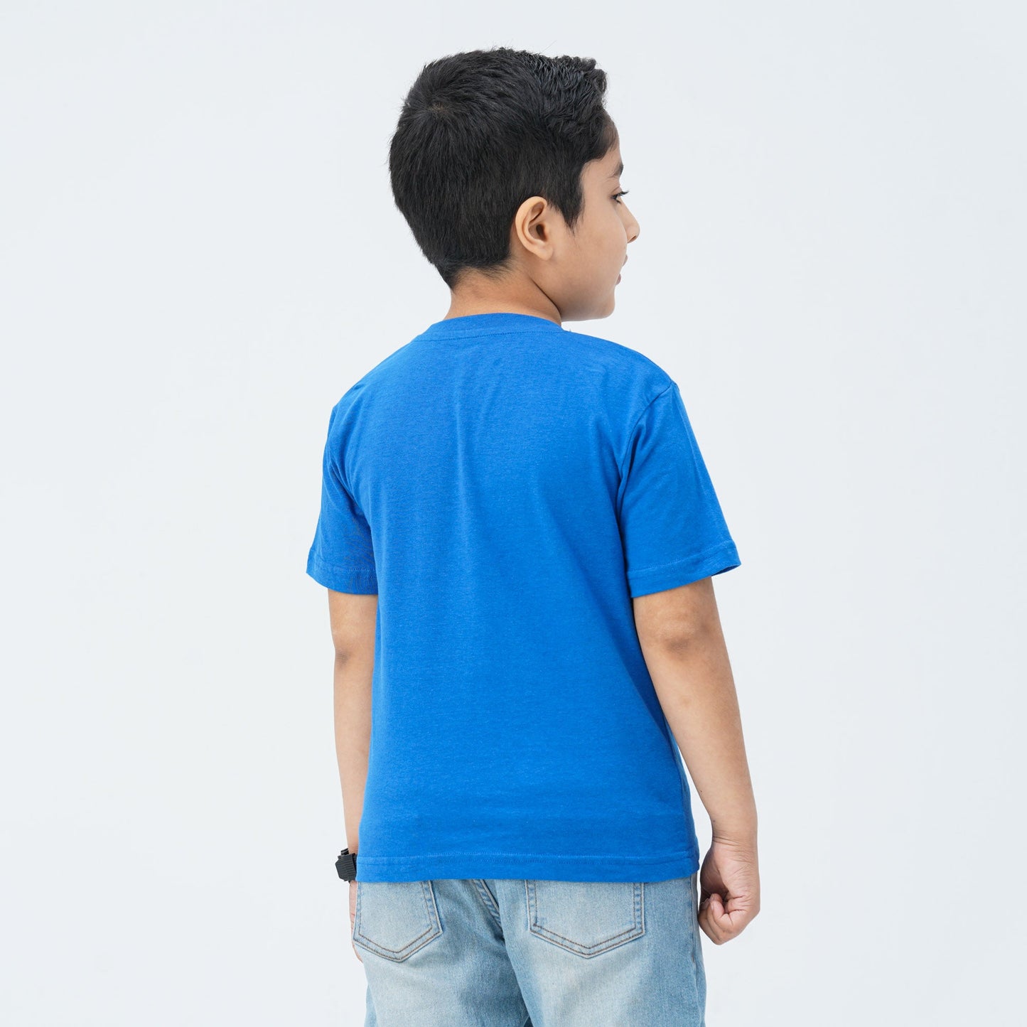 Baby Boy's Cotton Blue T-Shirt