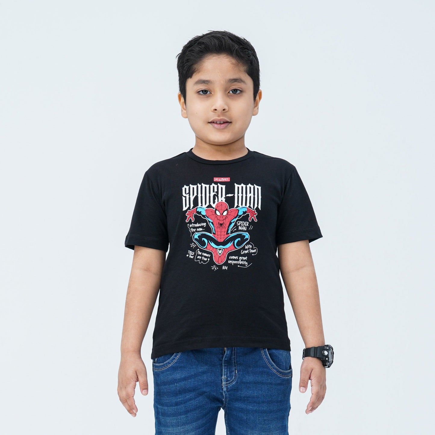 Baby Boy's Black T-Shirt