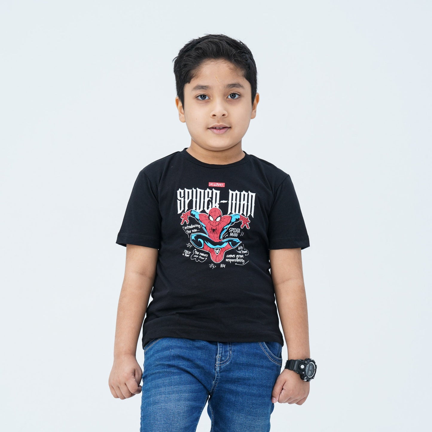 Baby Boy's Black T-Shirt
