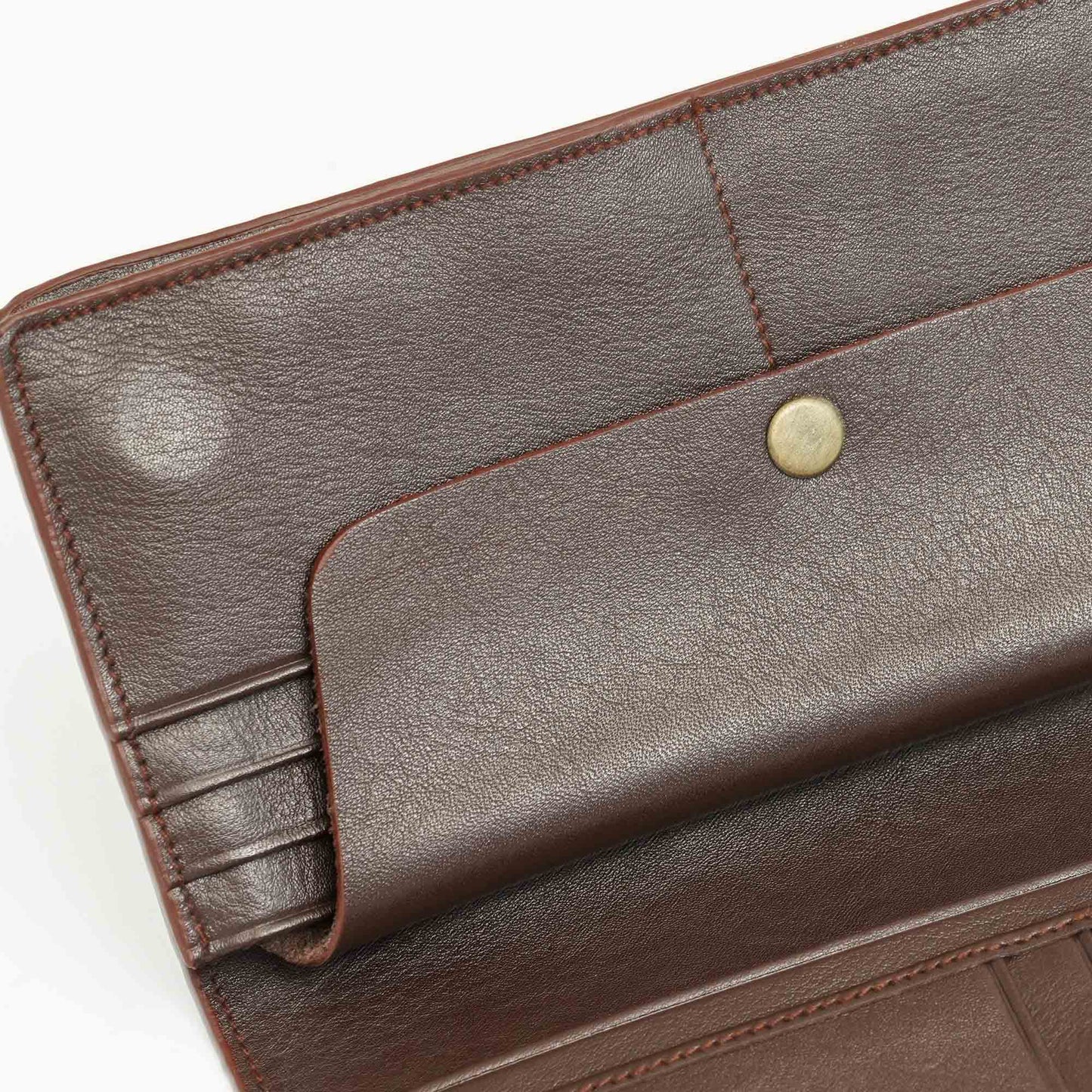 Menâ€™s Brown Long Wallet