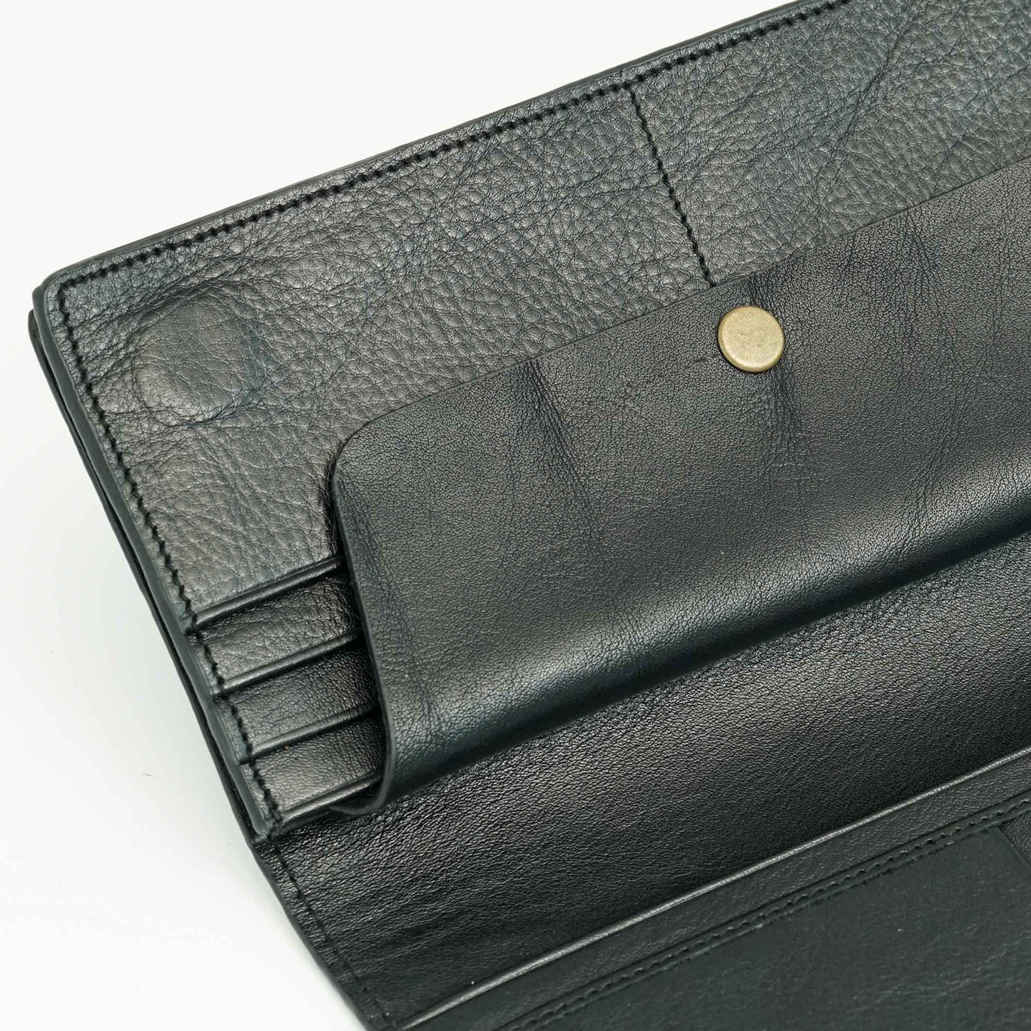 Menâ€™s Black Long Wallet