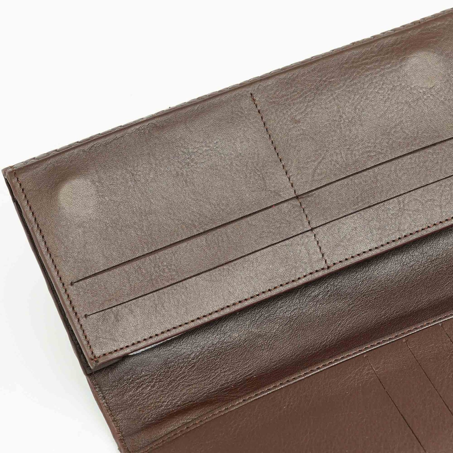 Menâ€™s Brown Classic Leather Wallet
