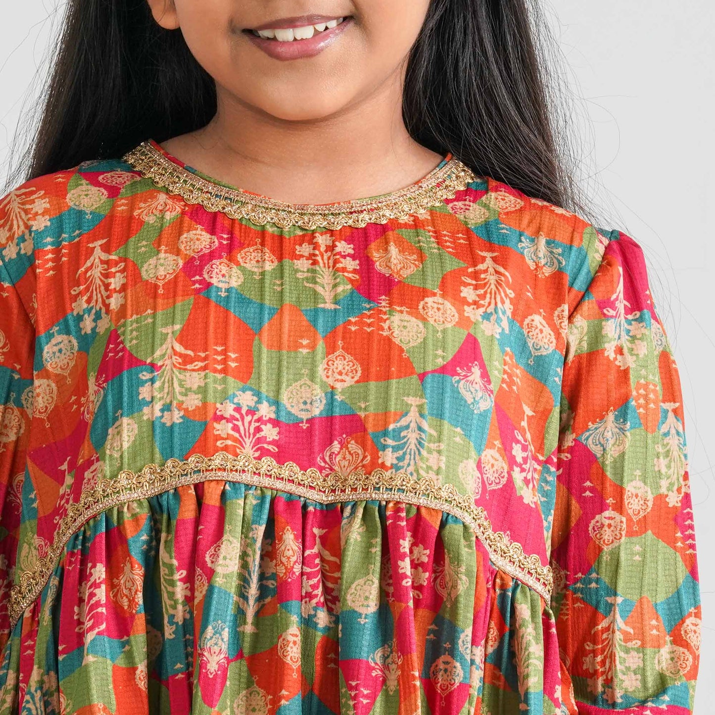 Girl’s Multicolor Two Piece Set