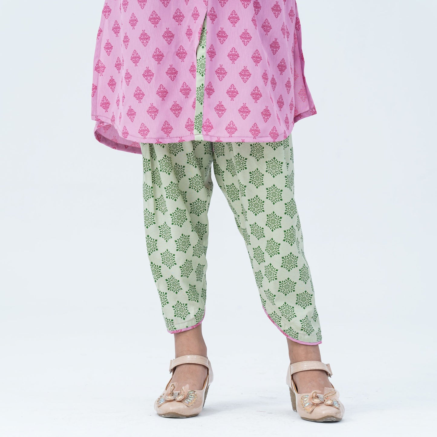 Girl's Printed Two Piece Set