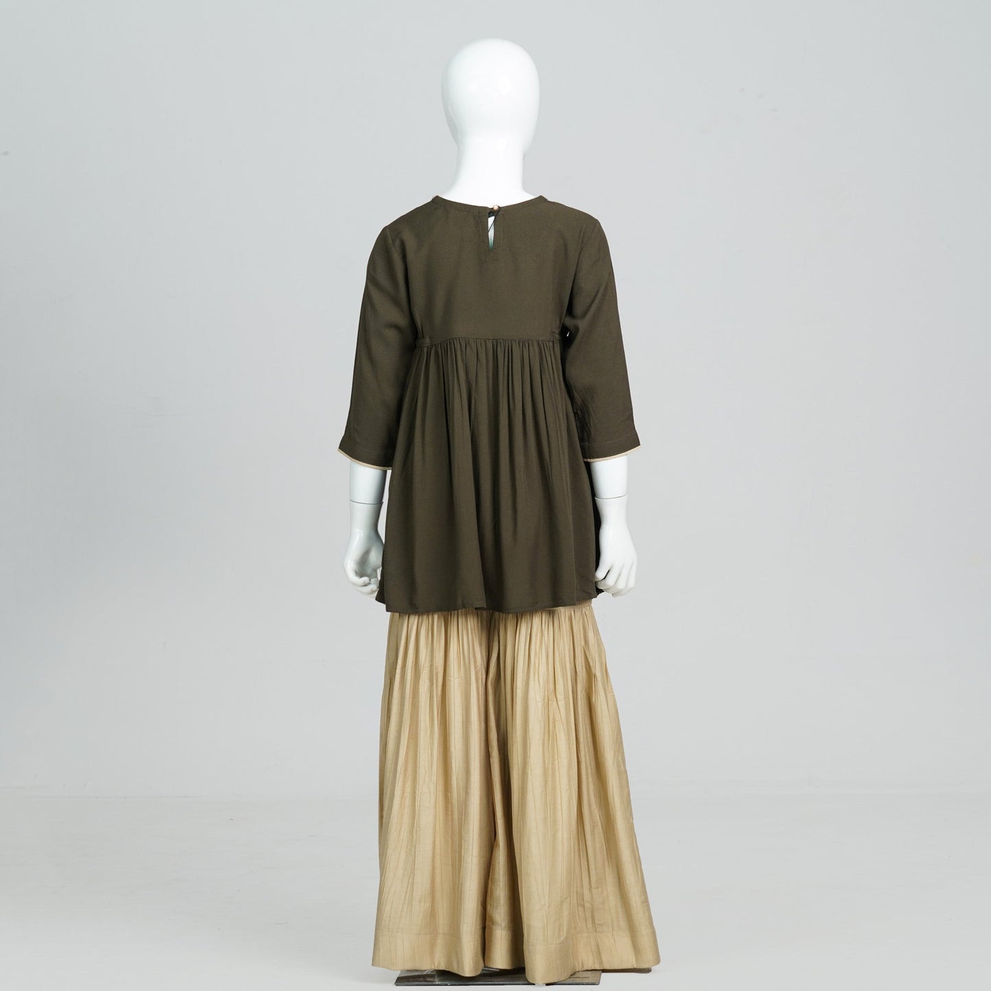 Girls 2Pcs- Olive