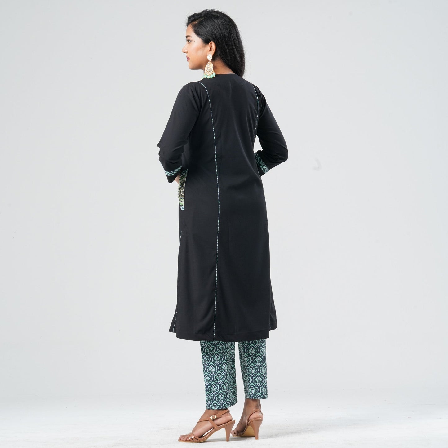 Women’s Black Two Piece Set