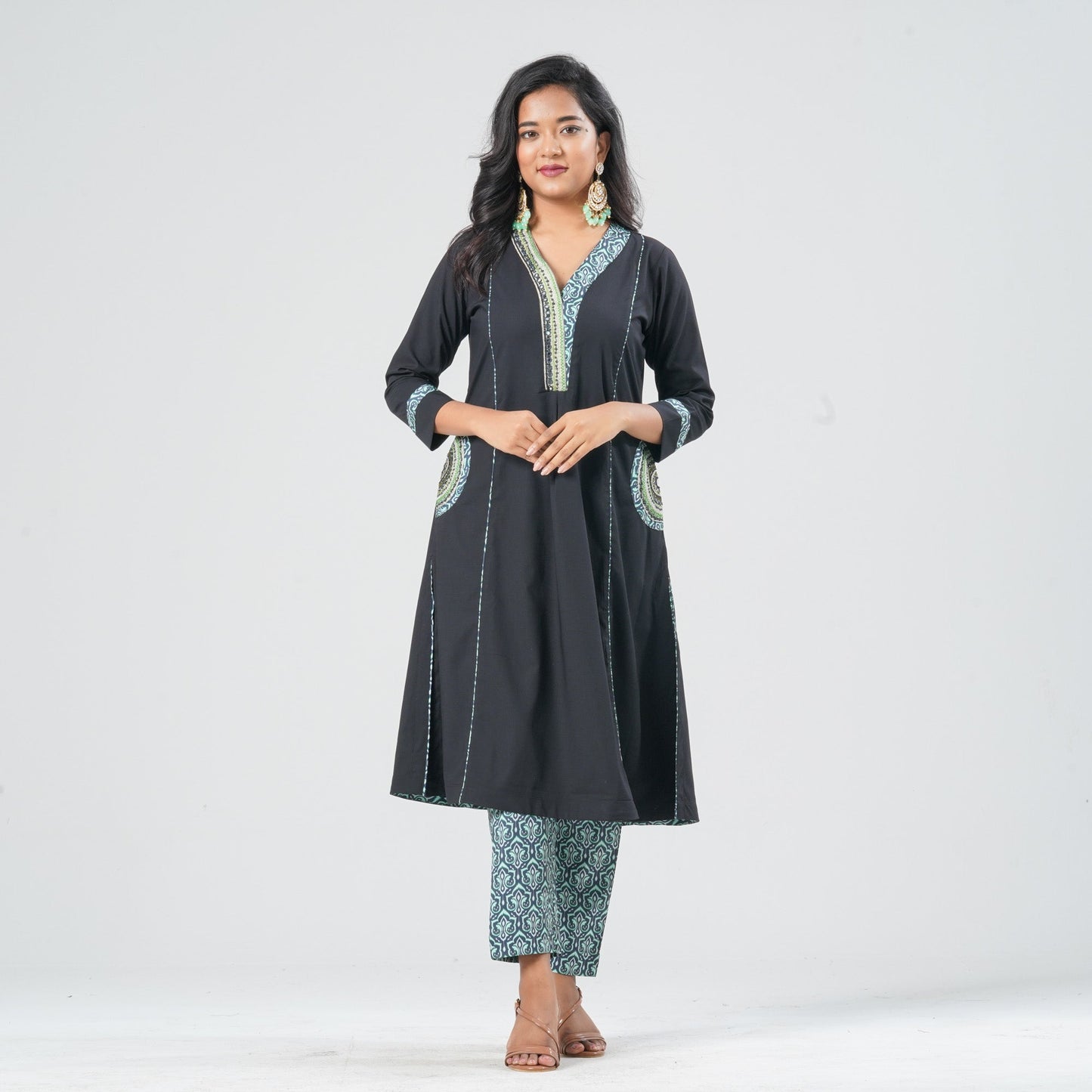 Women’s Black Two Piece Set