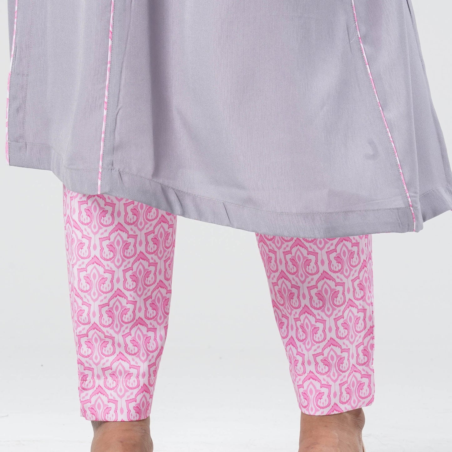 Women’s Gray Two Piece Set