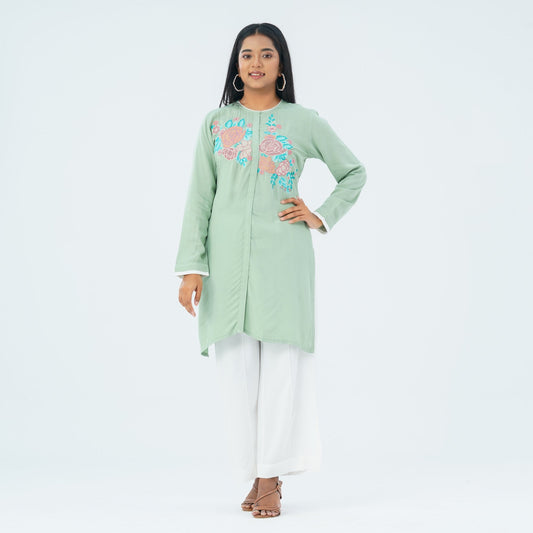 Women’s Mint Green Two Piece Set