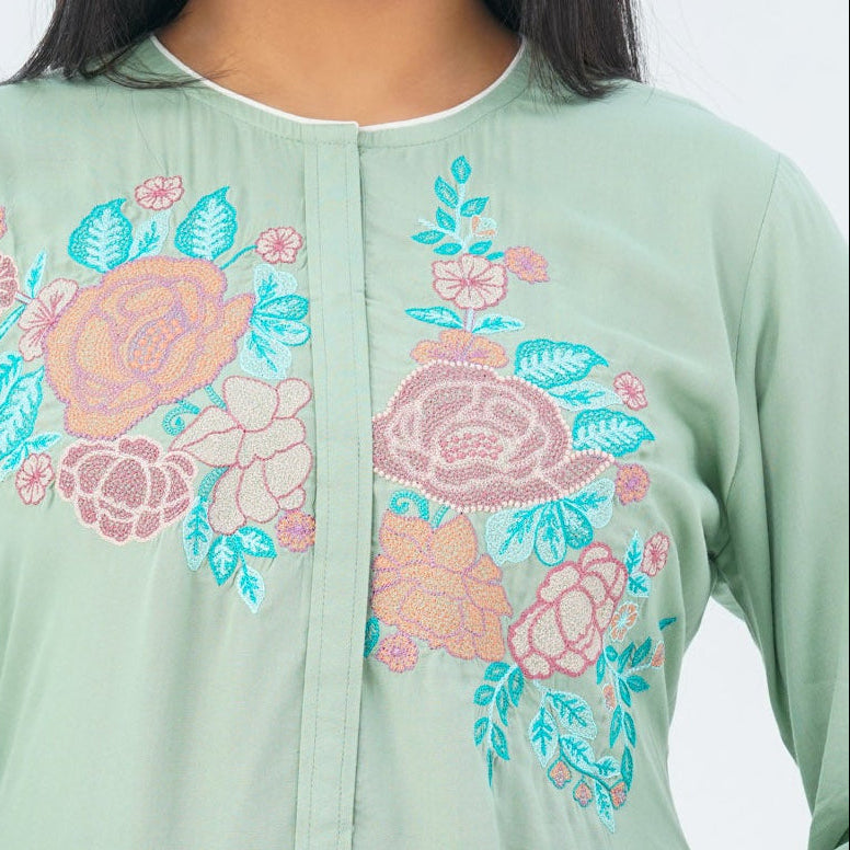 Women’s Mint Green Two Piece Set