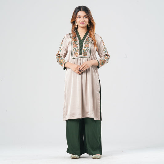 Women’s Silk Two Piece Set