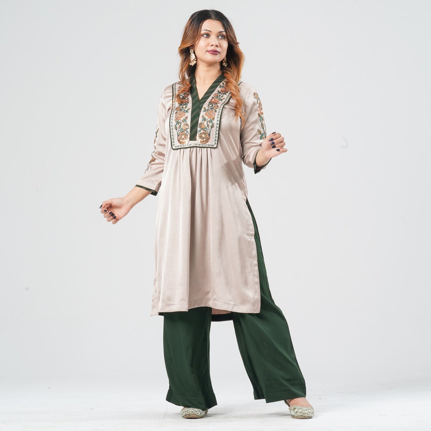 Women’s Silk Two Piece Set