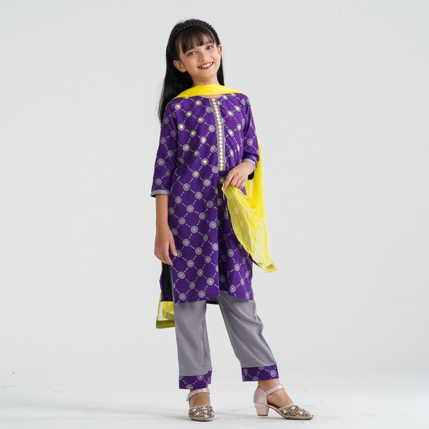 Girl’s Purple Three Piece Set