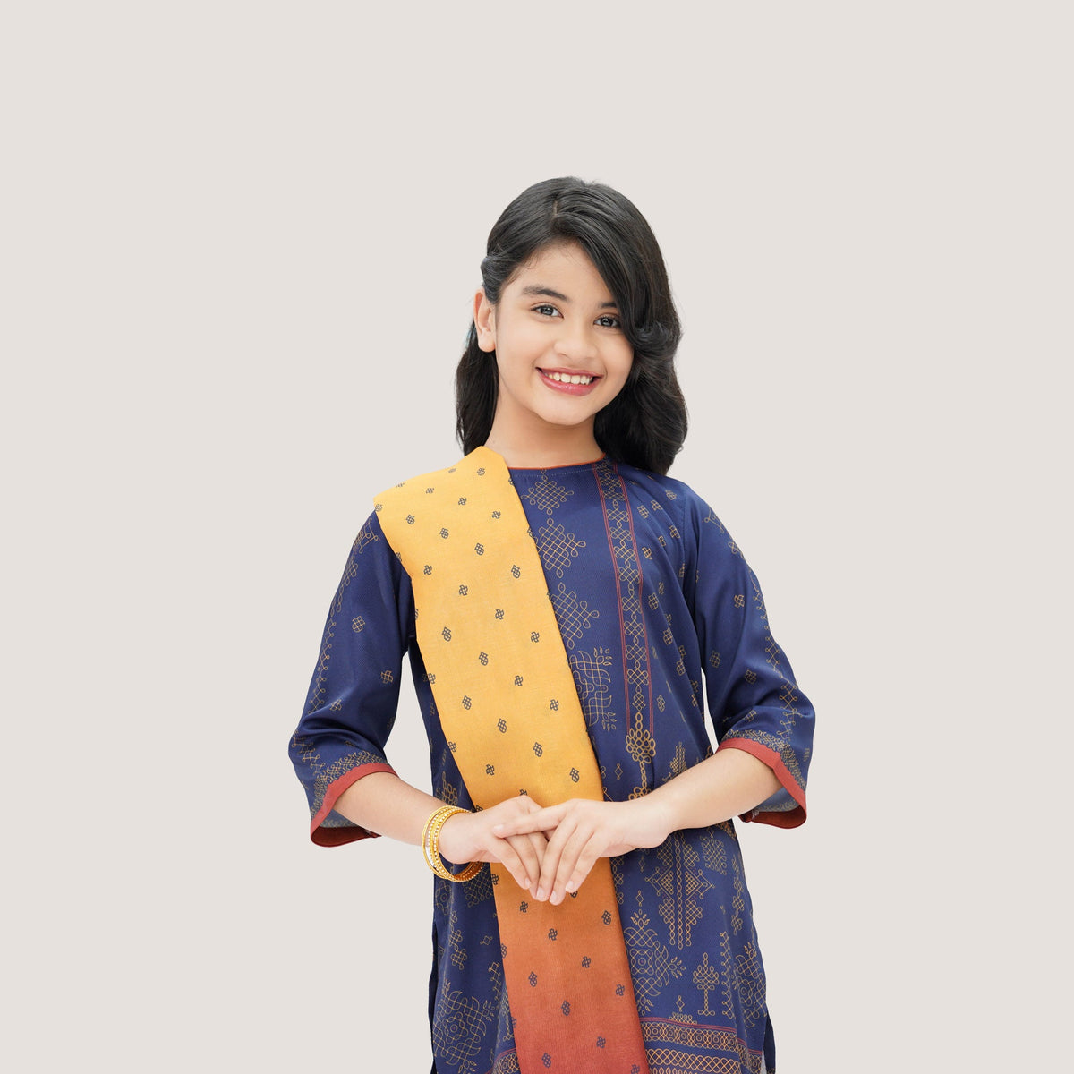 Girls Navy Three Piece Set