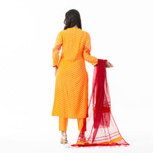 Load image into Gallery viewer, Womens Ethnic Tangerine 3-Piece Set
