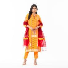 Load image into Gallery viewer, Womens Ethnic Tangerine 3-Piece Set
