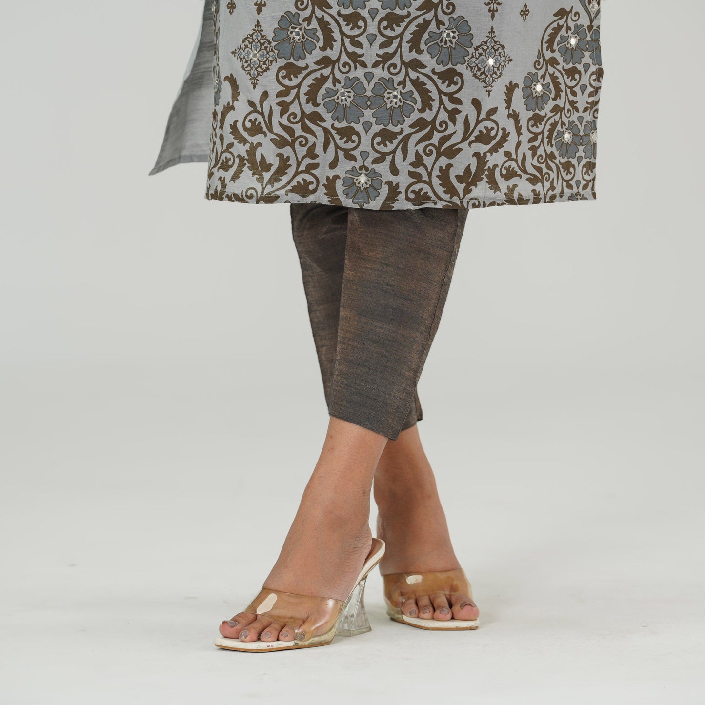 Womens Grey Three Pices Set