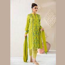 Load image into Gallery viewer, Womens Green Ethnic 3Pcs Set
