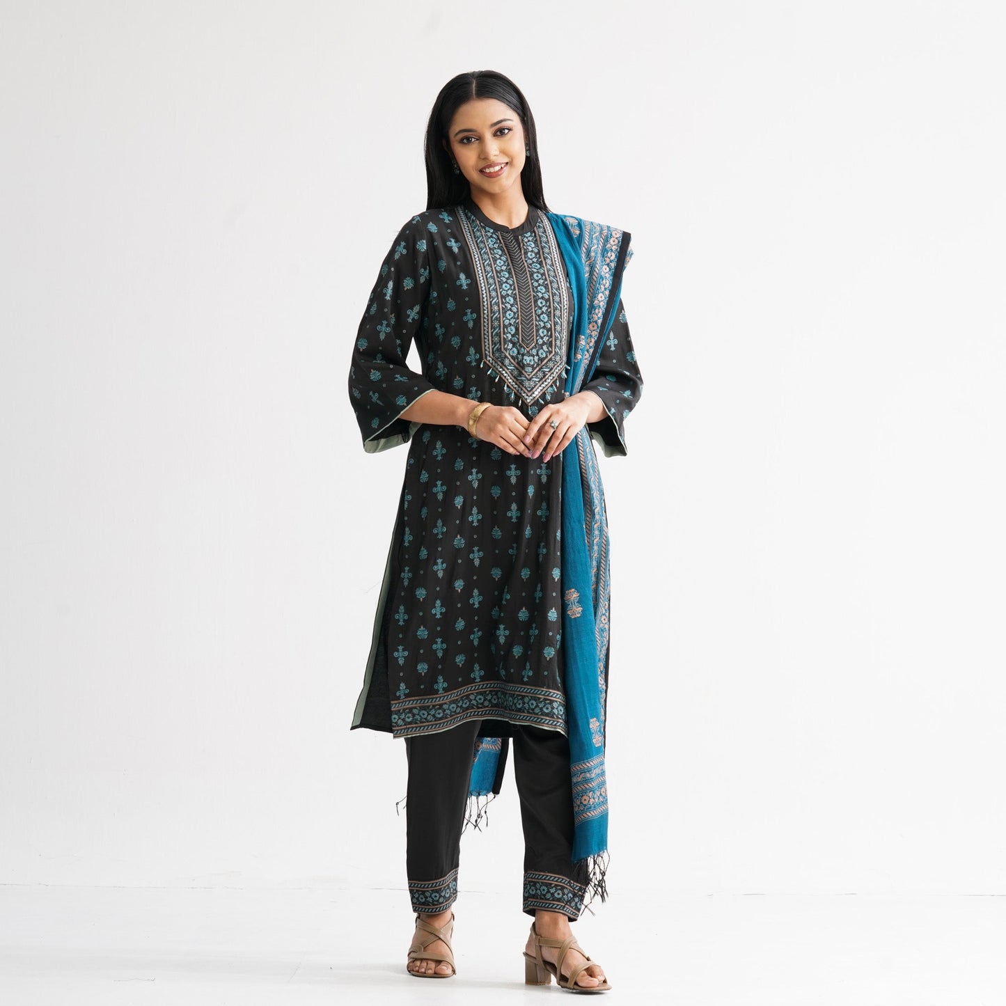 Womenâ€™s Black Three-Piece Set