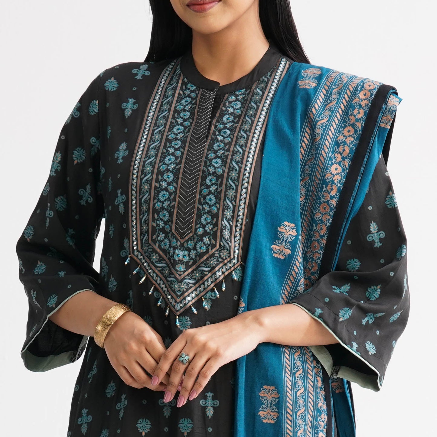 Womenâ€™s Black Three-Piece Set