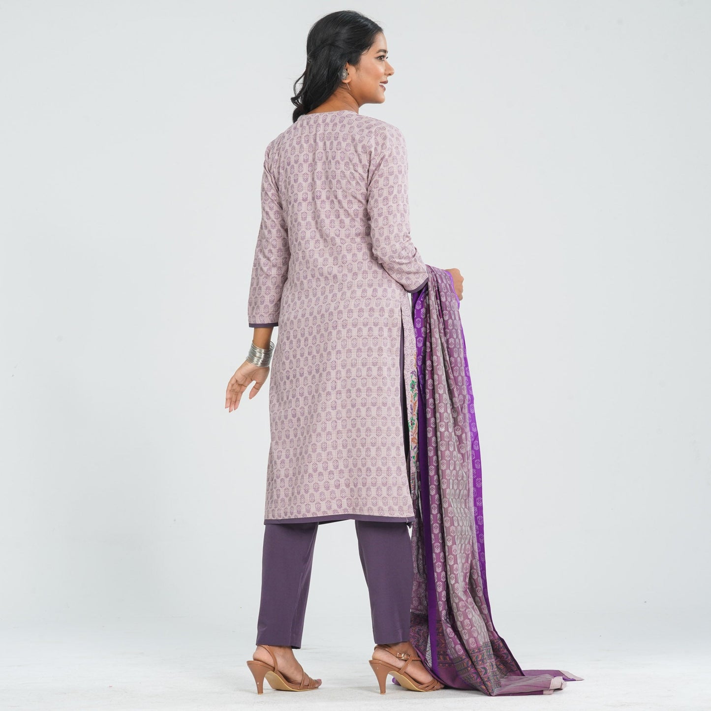 Women Cotton Three Piece Set