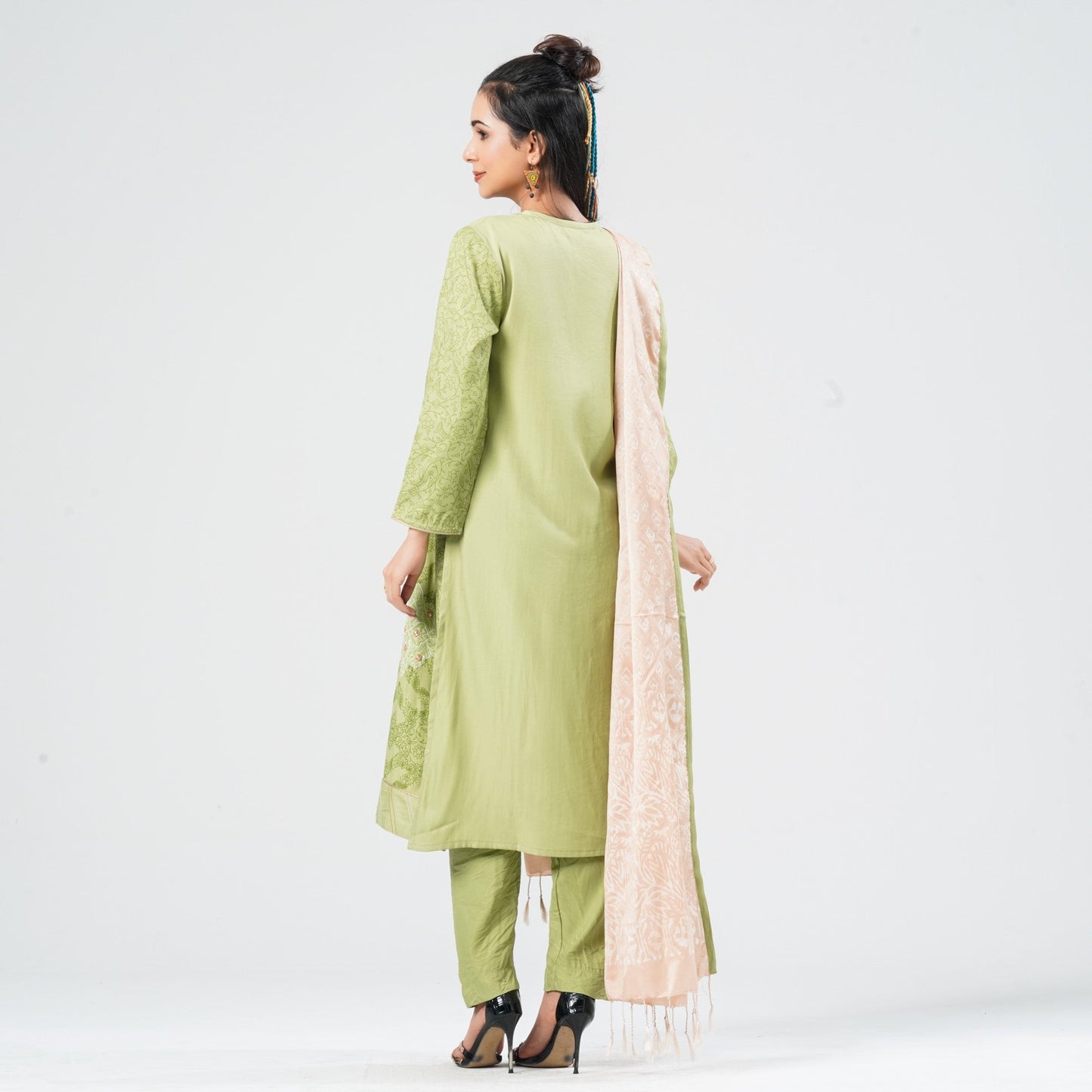 Women’s Blended Silk Three Piece Set