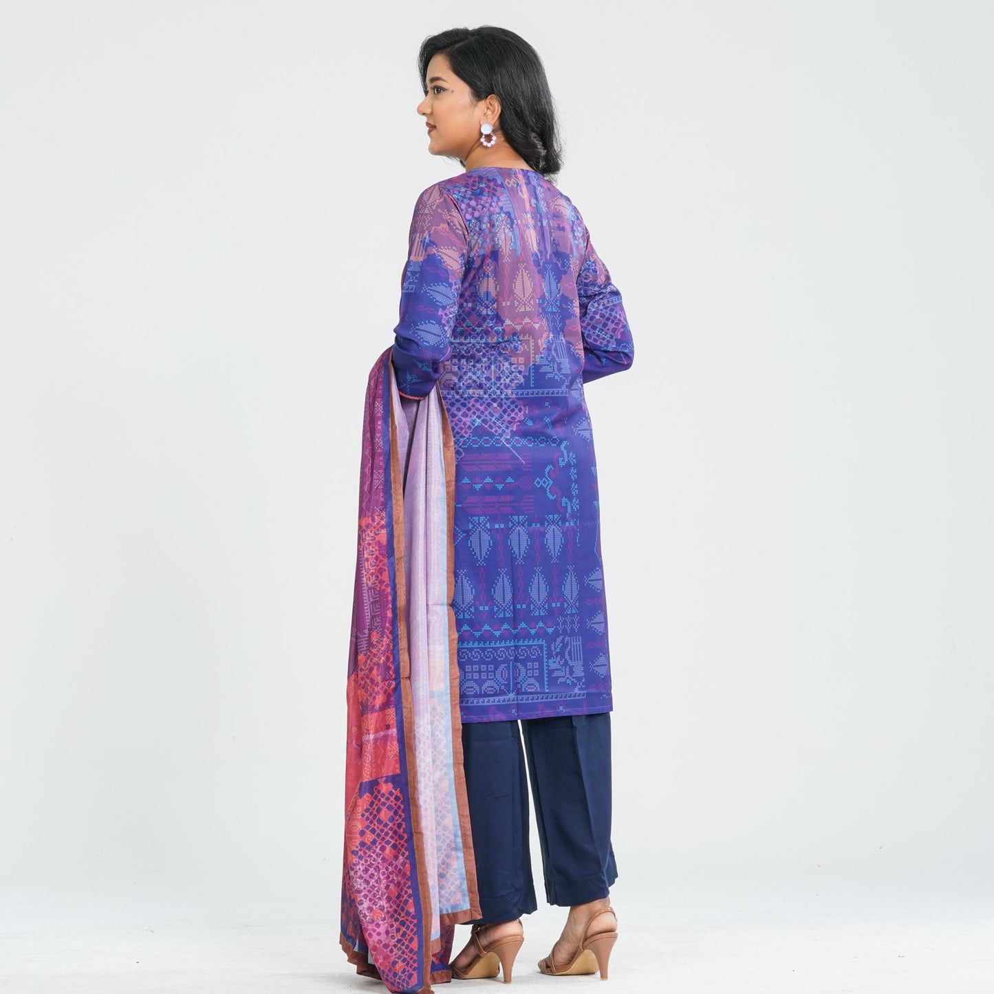Women’s Silk Three Pcs Set