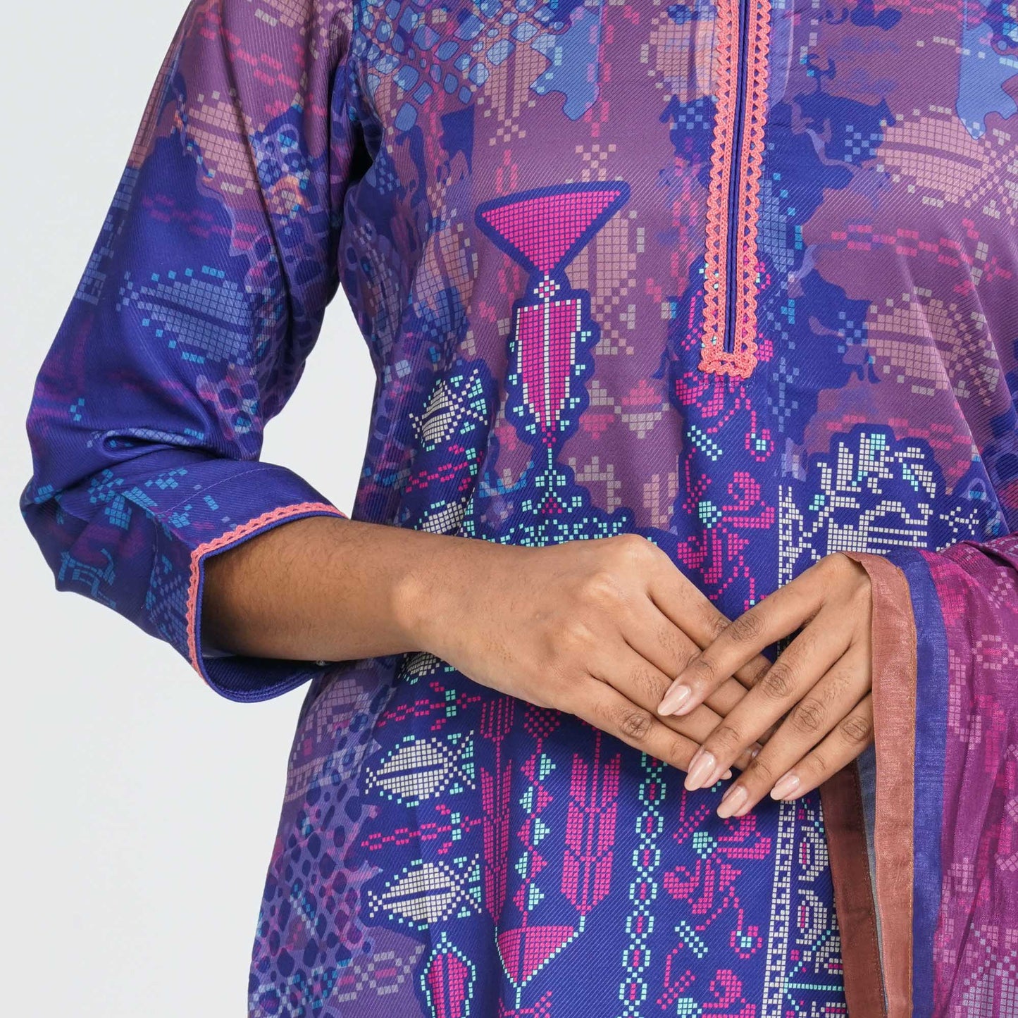 Women’s Silk Three Pcs Set