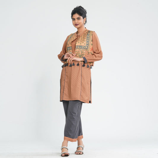 Women’s Blended Cotton Three Piece Set
