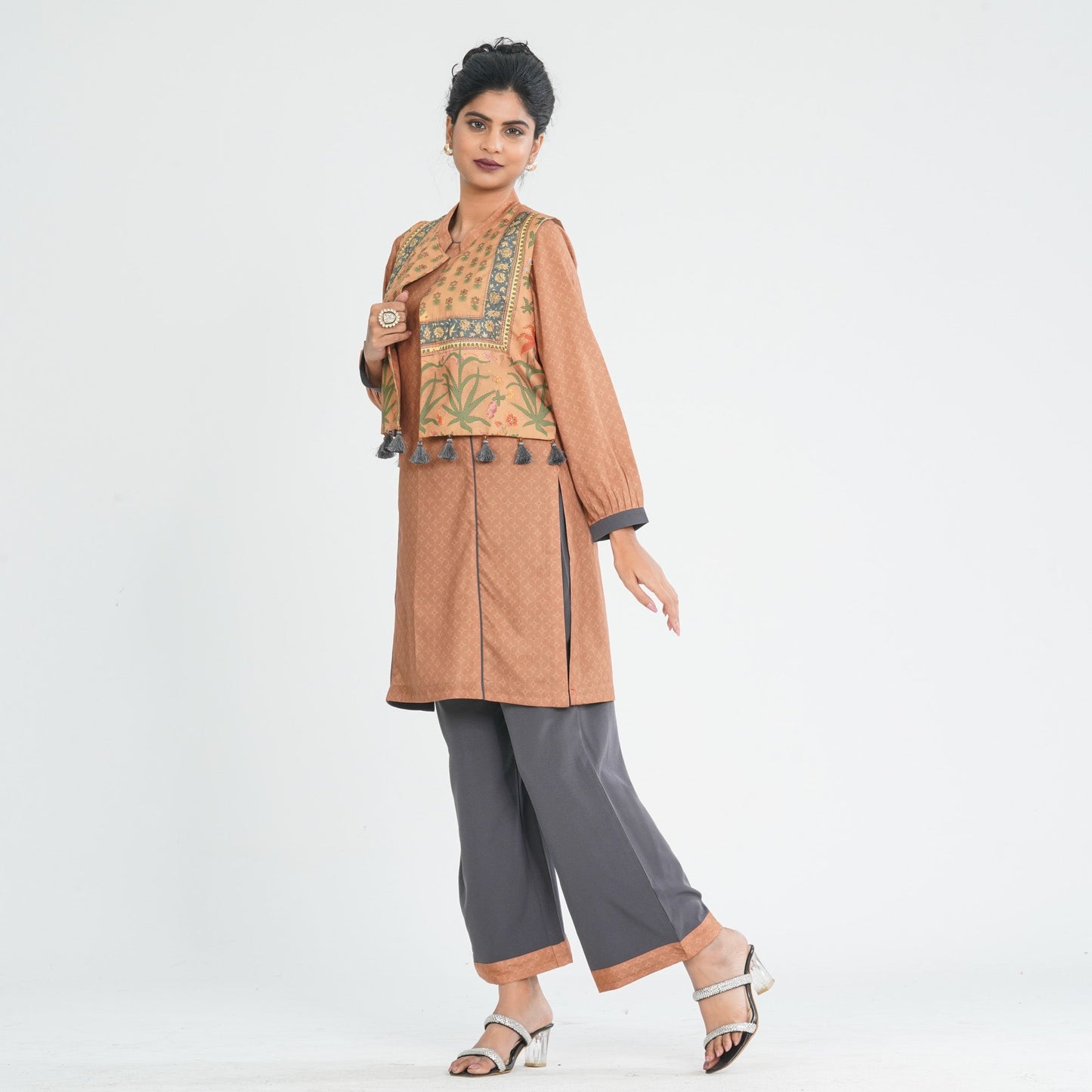 Women’s Blended Cotton Three Piece Set